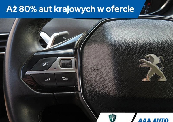 Peugeot 3008 cena 91000 przebieg: 47768, rok produkcji 2018 z Nowy Targ małe 254